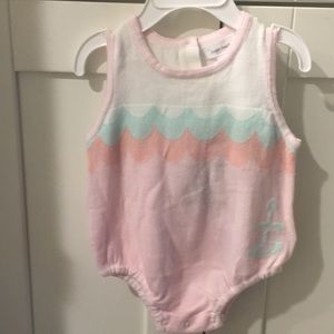 Angel Dear Sweater Knit Romper Onesie Outfit